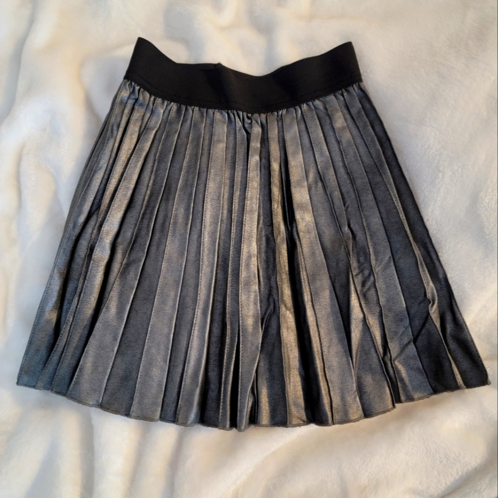 Metallic skirt